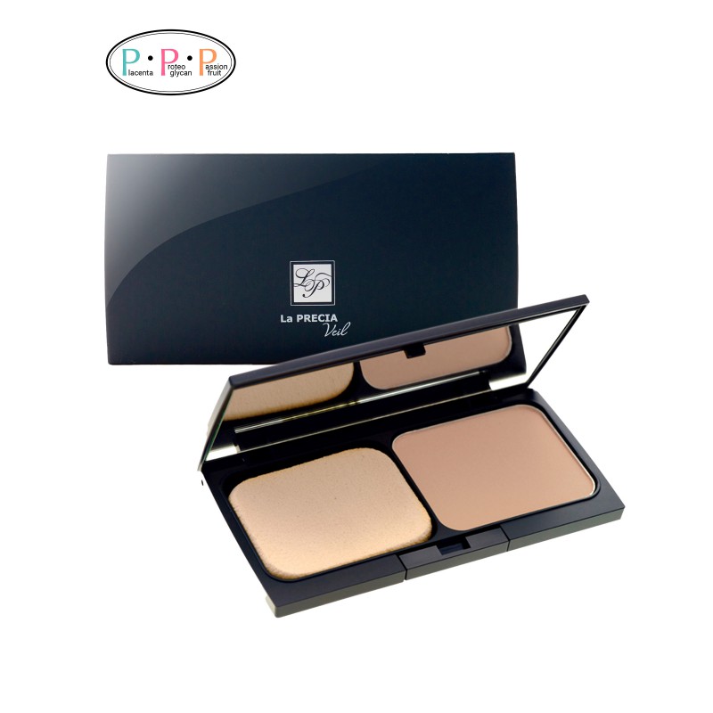 Компактная пудра-вуаль SPF20 с плацентой La PRECIA Veil Compact Foundation