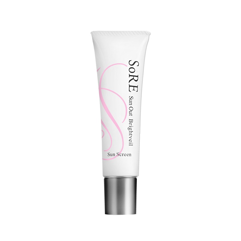Санскрин для лица SPF32 c экстрактом плаценты X SoRE Sunout Brightveil Sunscreen